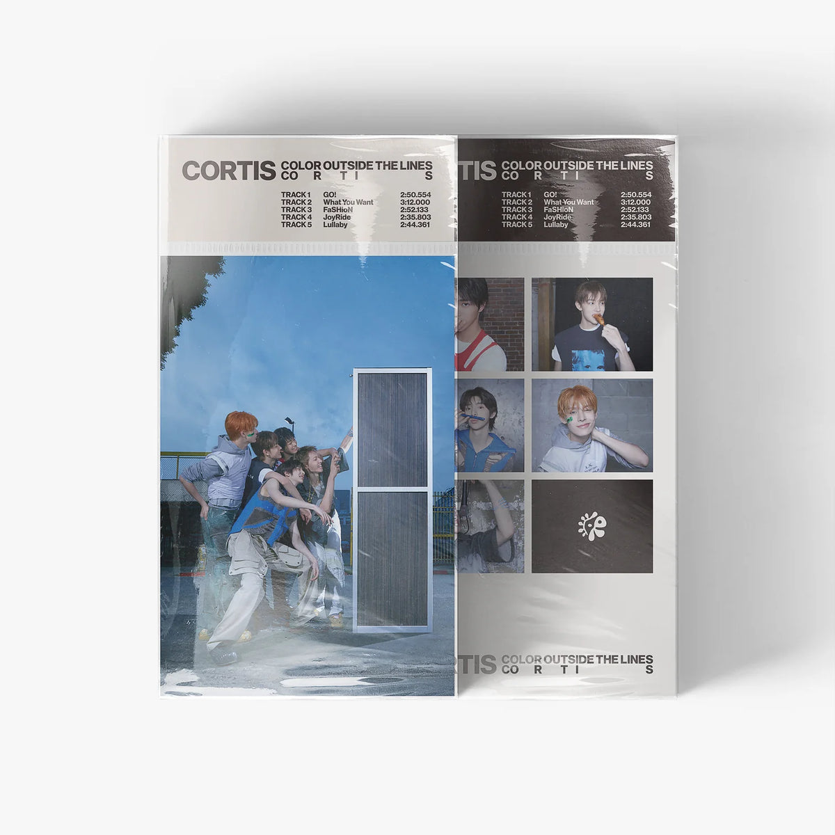 CORTIS COLOR OUTSIDE THE LINES Weverse Albums A and B versions