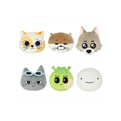 BOYNEXTDOOR original BBNEXDO face cushions, all six character designs
