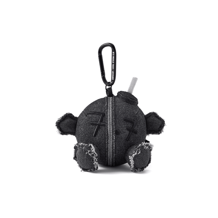 BTS ARIRANG Army Bomb plush keyring front view