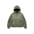 BTS ARIRANG Europe zip-up hoodie front with 26 detail and European tour cities