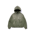 BTS ARIRANG Korea zip-up hoodie front with 26 detail and Goyang and Busan lettering