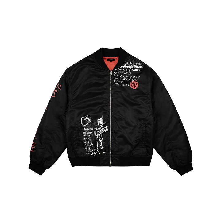 BTS ARIRANG New York black jacket front