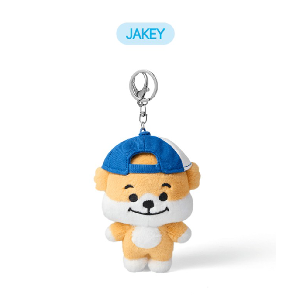 ENHYPEN ENCHIN Plush Keyring JAKEY front view