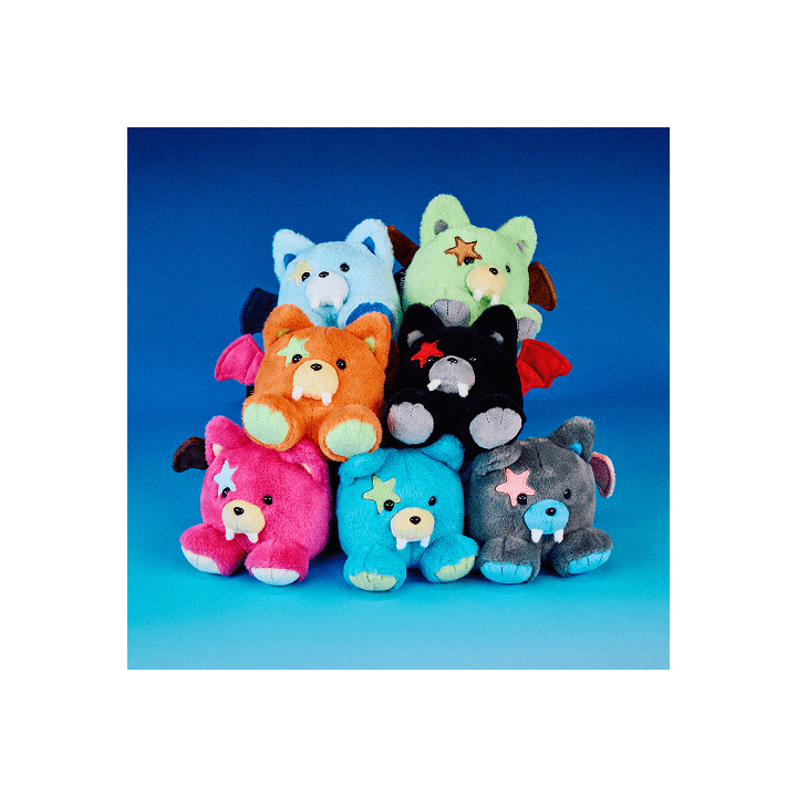 ENHYPEN THE SIN : VANISH Voice Keyring Ver. official image showing seven member keyrings