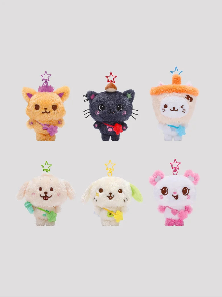 NCT WISH LET’S GO STEADY Wish Doll, six member designs together