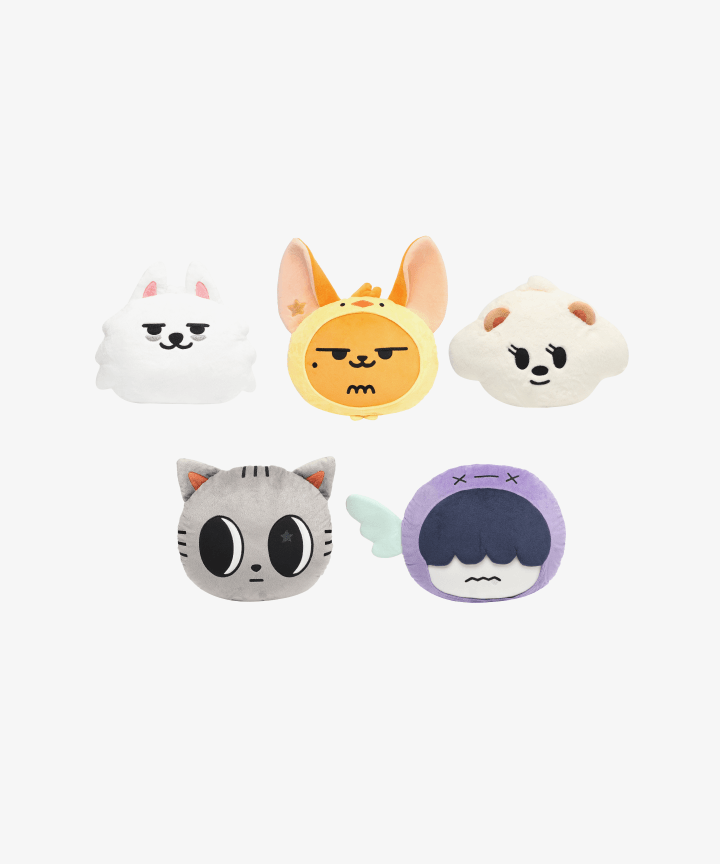 TXT original 2024 PPULBATU face cushions, all five character designs